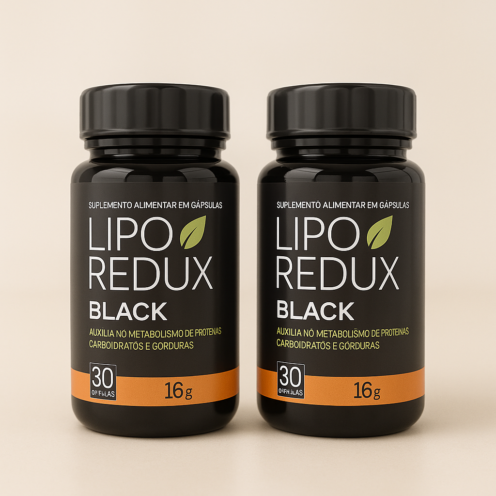 Lipo Redux™ Black Pack 2 — Plano 60 Dias