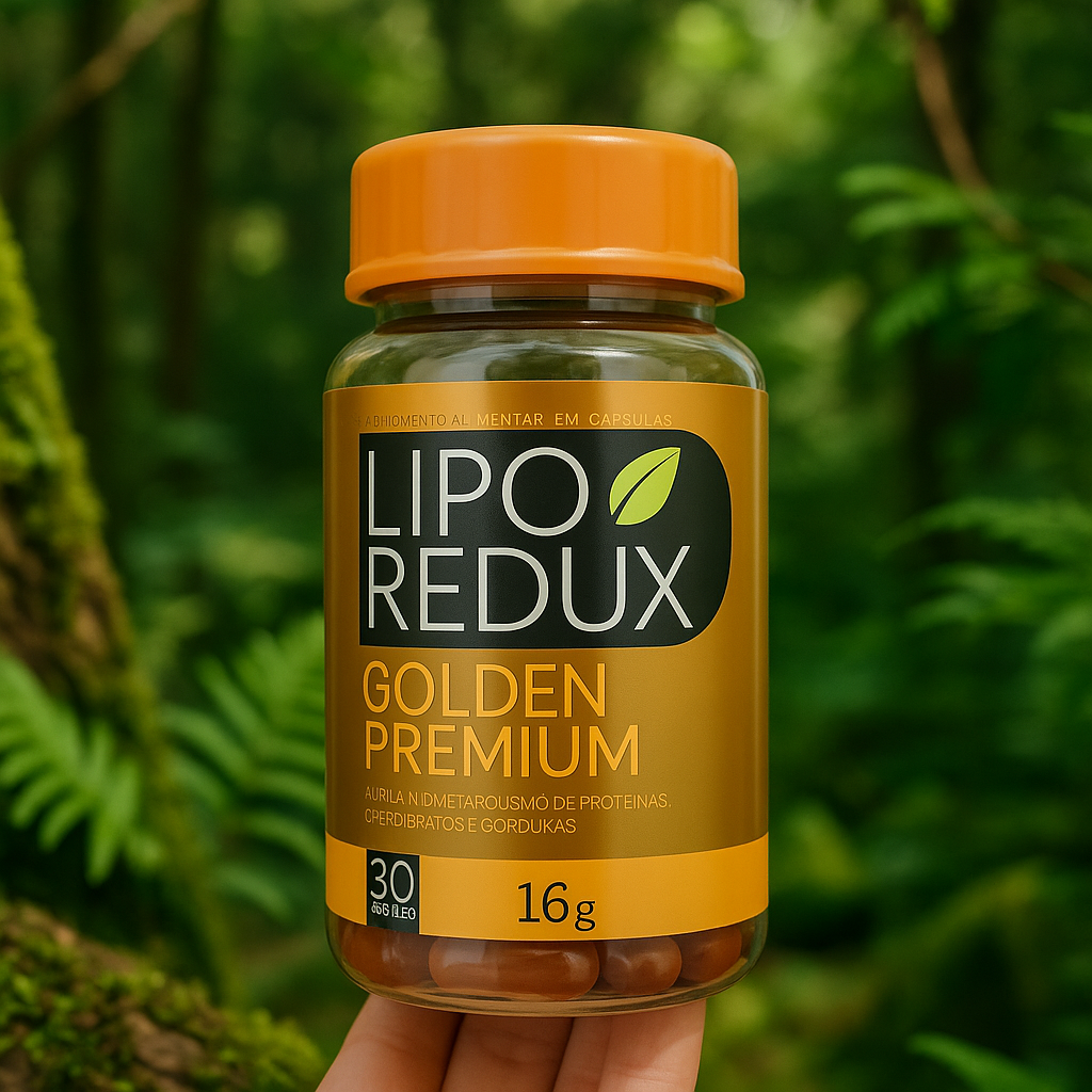 Lipo Redux™ Black + Golden Pack 2 — Plano 60 Dias