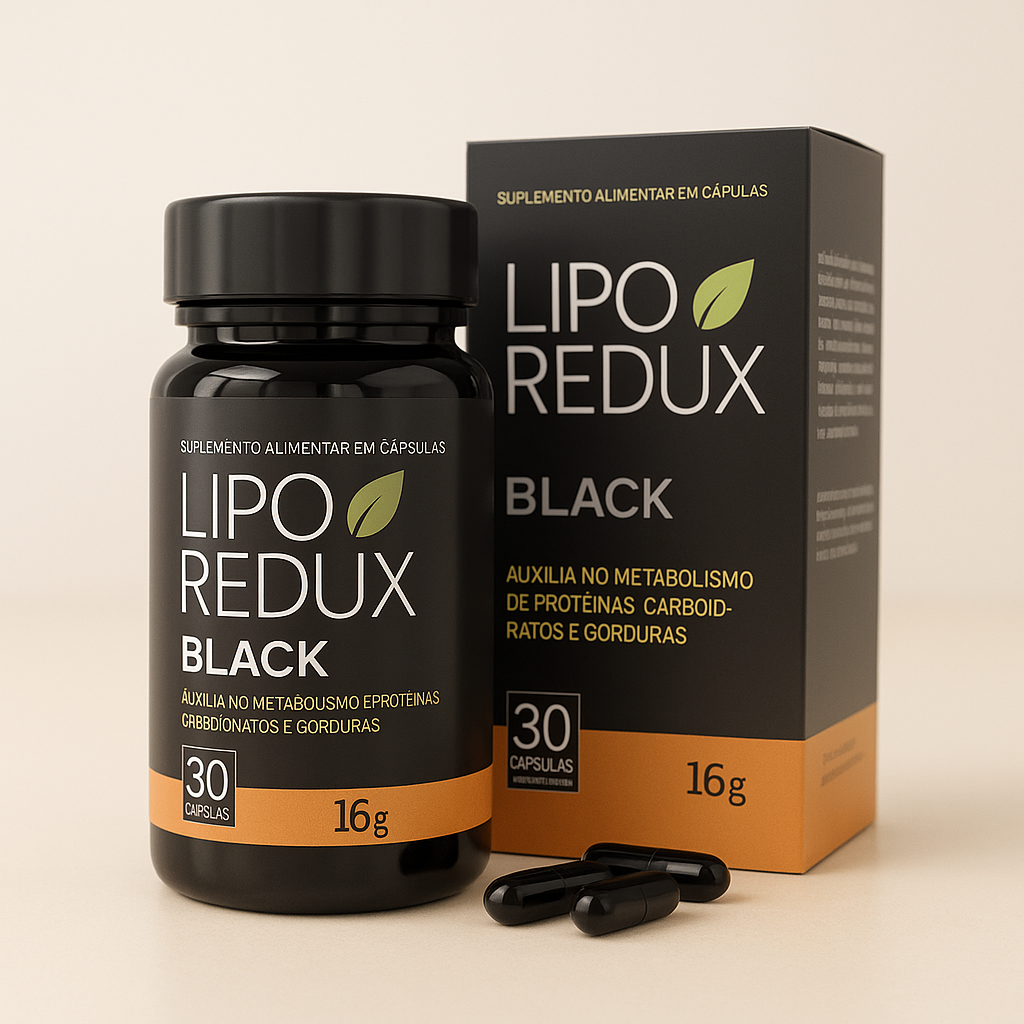 Lipo Redux™ Black Pack 2 — Plano 60 Dias