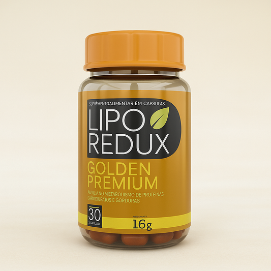 Lipo Redux™ Black + Golden Pack 2 — Plano 60 Dias
